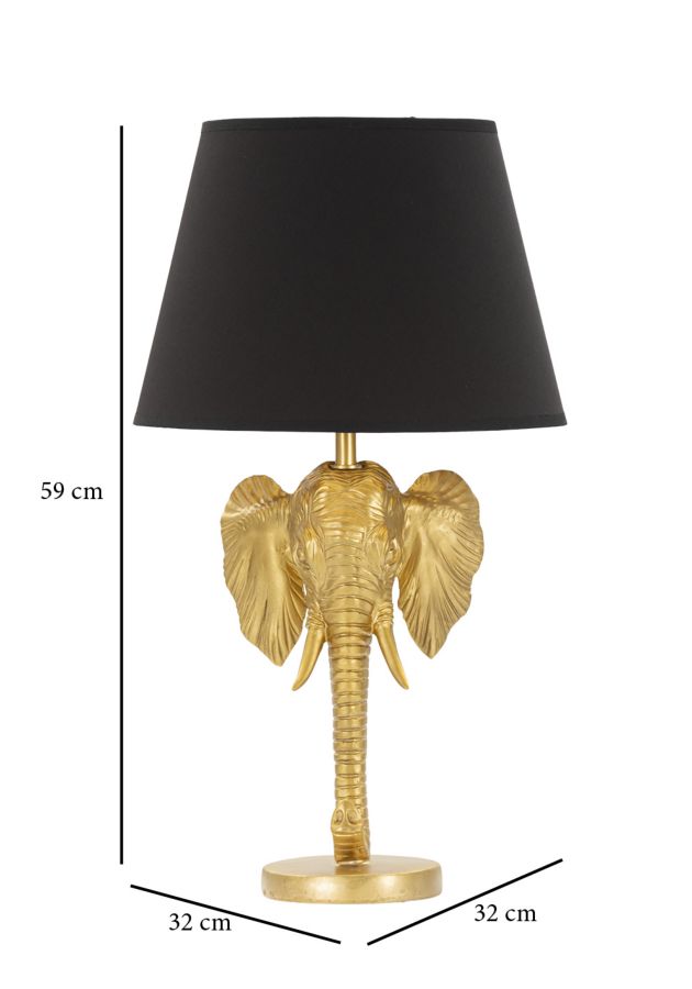 TABLE LAMP ELEPHANT CM Ø 32X59 - slika 6