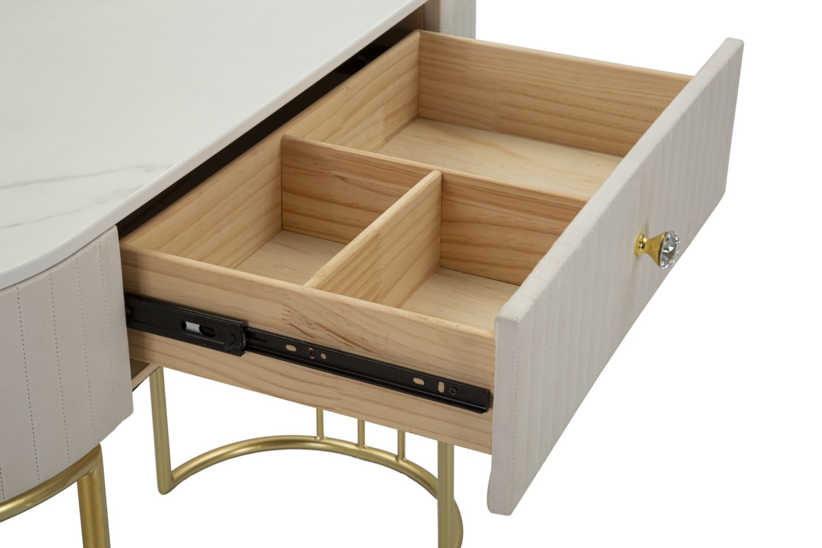 CONSOLE MONTPELLIER CREAM CM 100X40X75 - slika 6