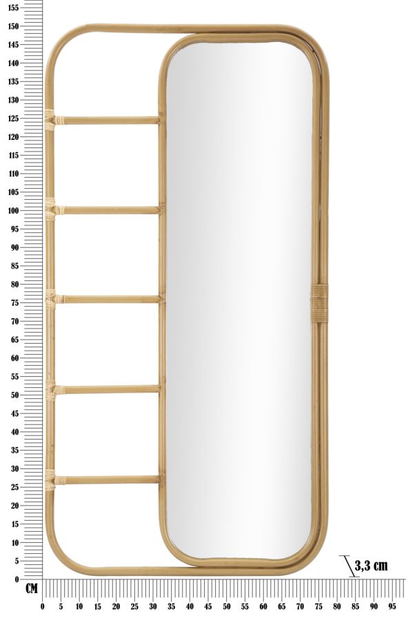 FLOOR MIRROR PANAMA CM 77,5X3,3X151 - slika 7