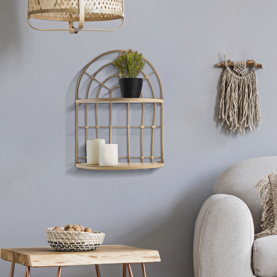 DOUBLE SHELF ARCH CM
34,5X18X45,5 - slika 6