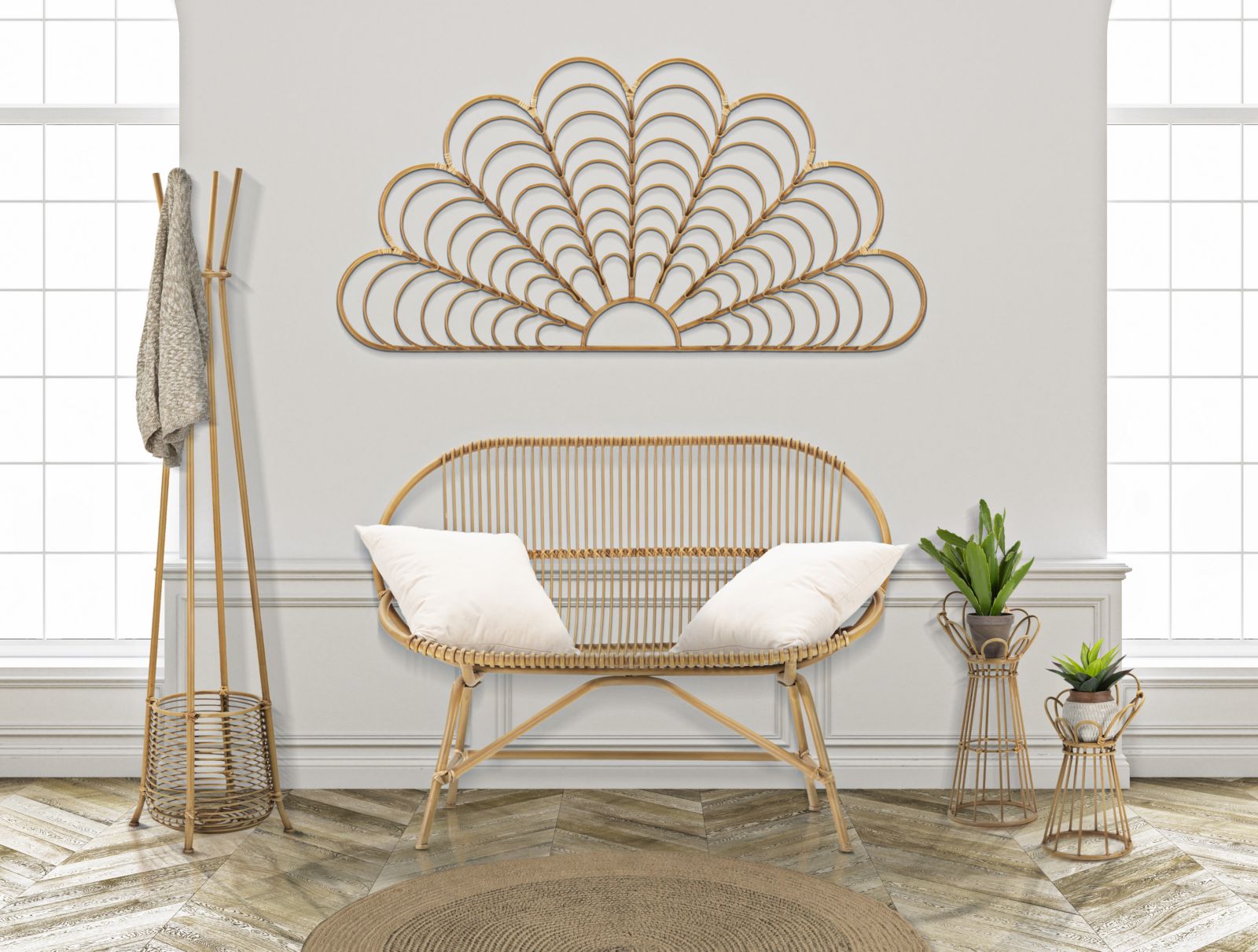 VASE HOLDER PANAMA TOWER CM Ø 28X62 - slika 6