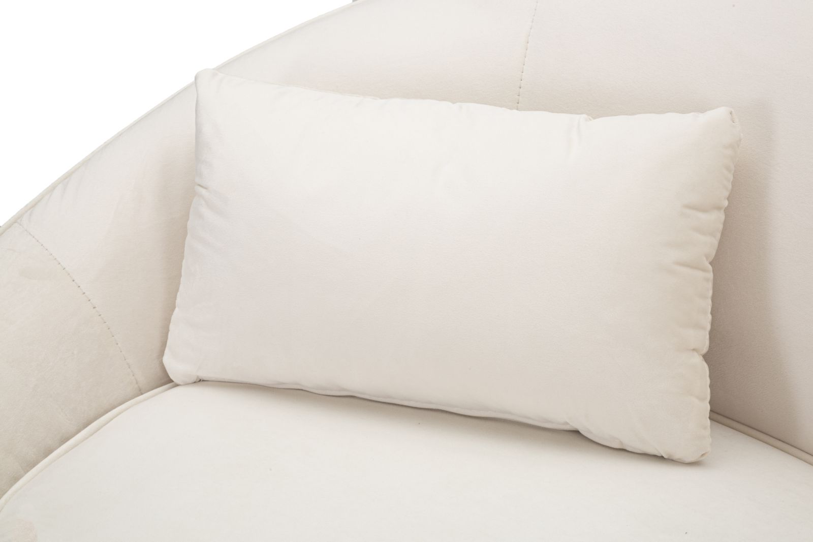SOFA 2 SEATERS OSLO WITH CUSHIONS CREAM CM 148X84X68 - slika 7