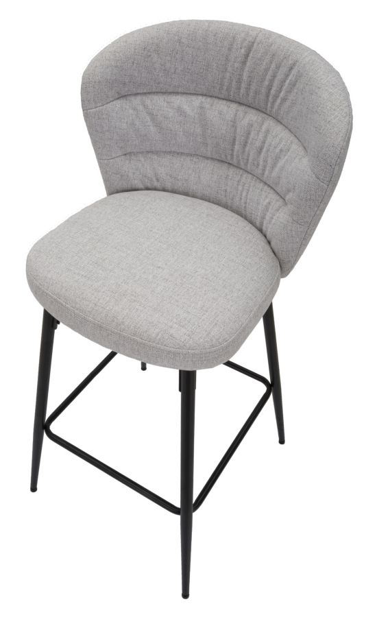 BAR STOOL LOSANNA GREY SET 2 PZ CM 52X59X108 - slika 4