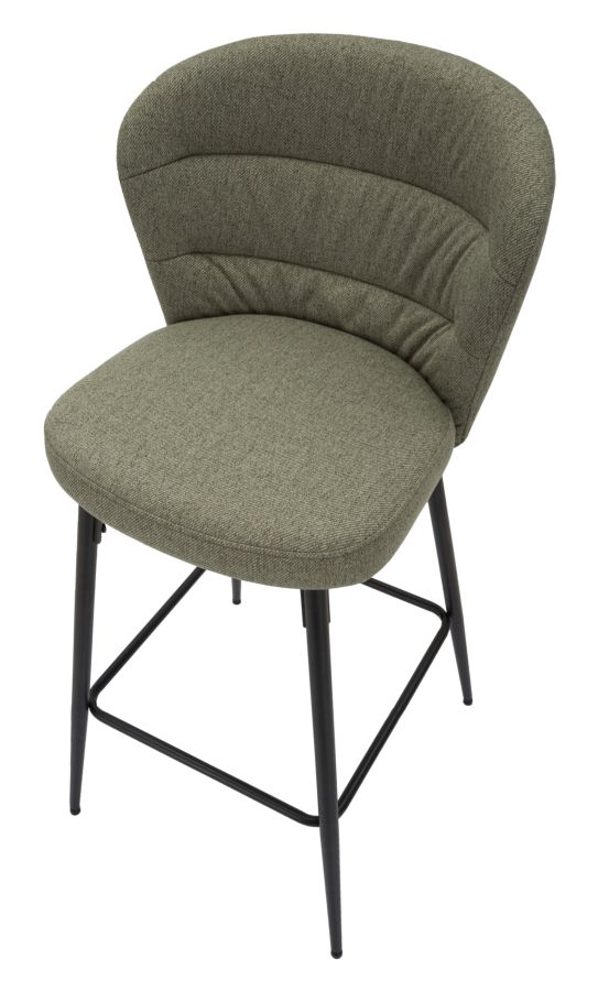 BAR STOOL LOSANNA GREEN SET 2 PZ CM 52X59X108 - slika 4