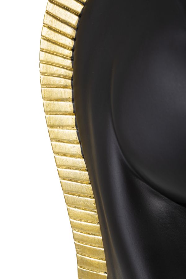 BLACK AND GOLD HORSE CM Ø 18,5X50 - slika 6