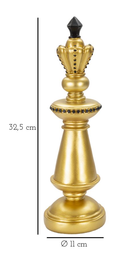 GOLD AND BLACK KING CM Ø 11X32,5 - slika 6