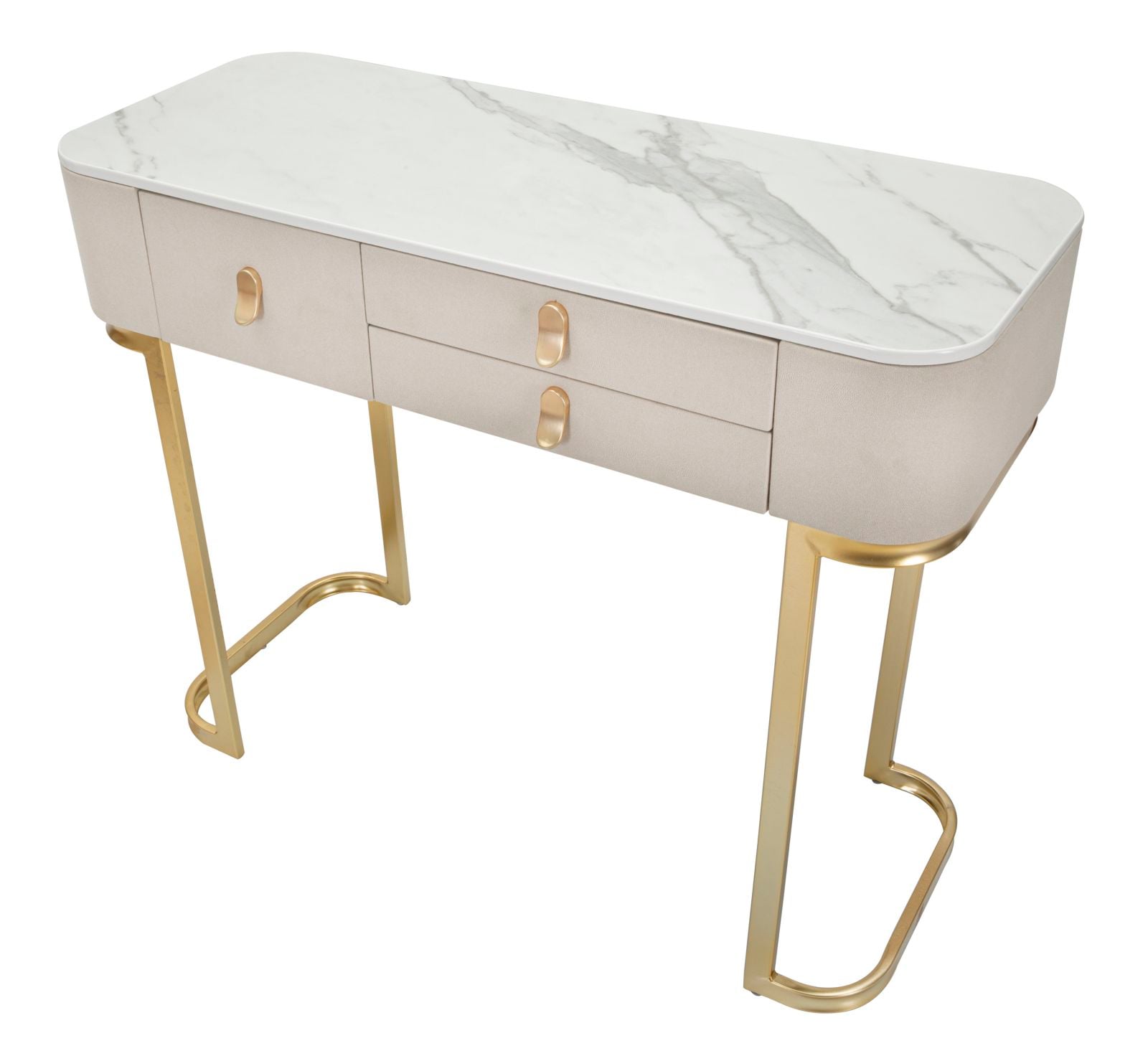 CONSOLE 3 DRAWERS BEAUTY CM 100X40X80 - slika 5