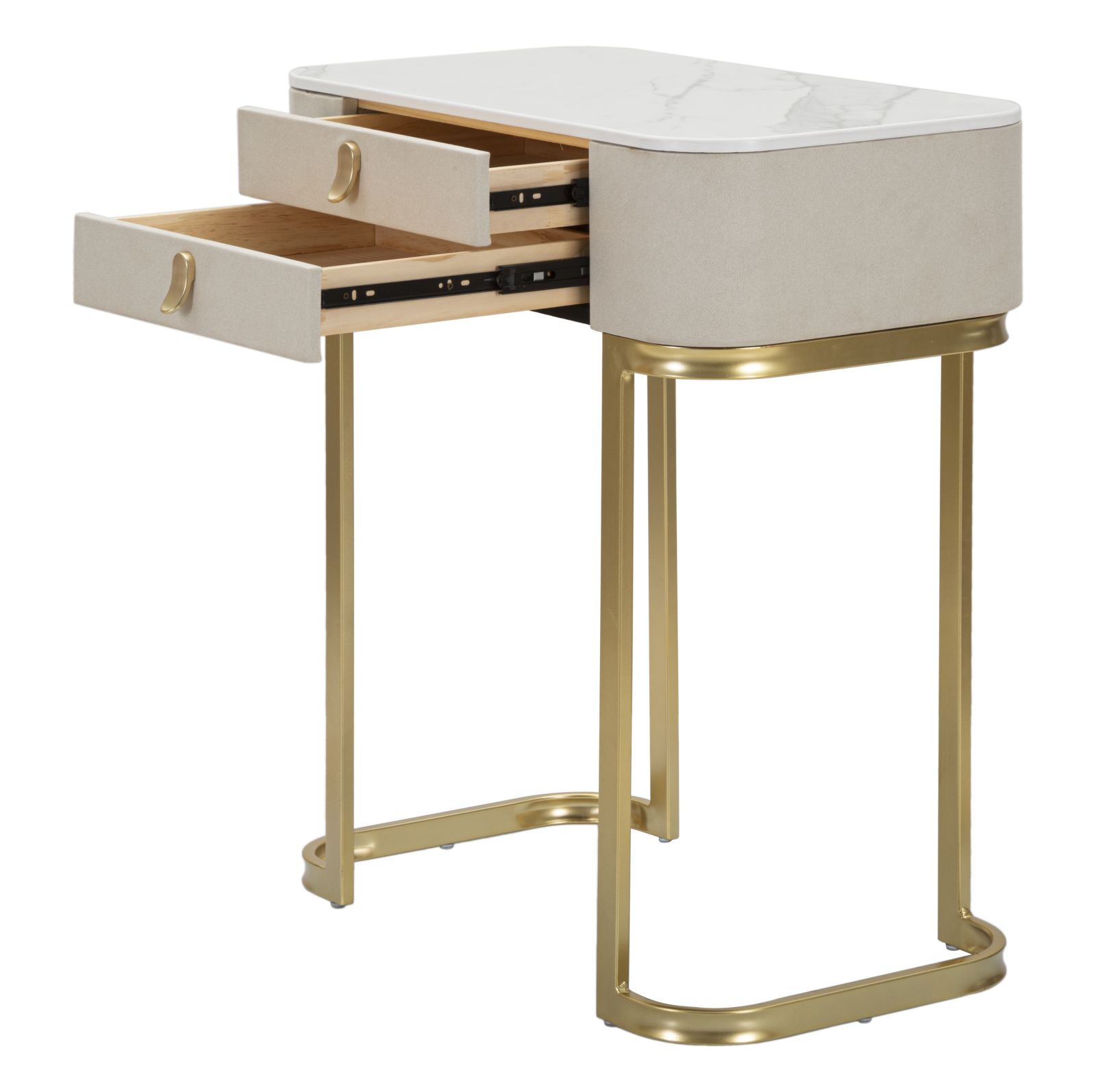 CONSOLE 2 DRAWERS BEAUTY CM 70X40X80 - slika 3