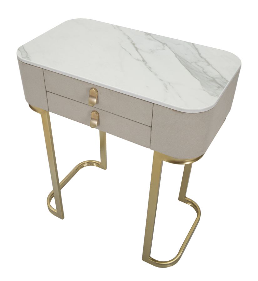 CONSOLE 2 DRAWERS BEAUTY CM 70X40X80 - slika 5