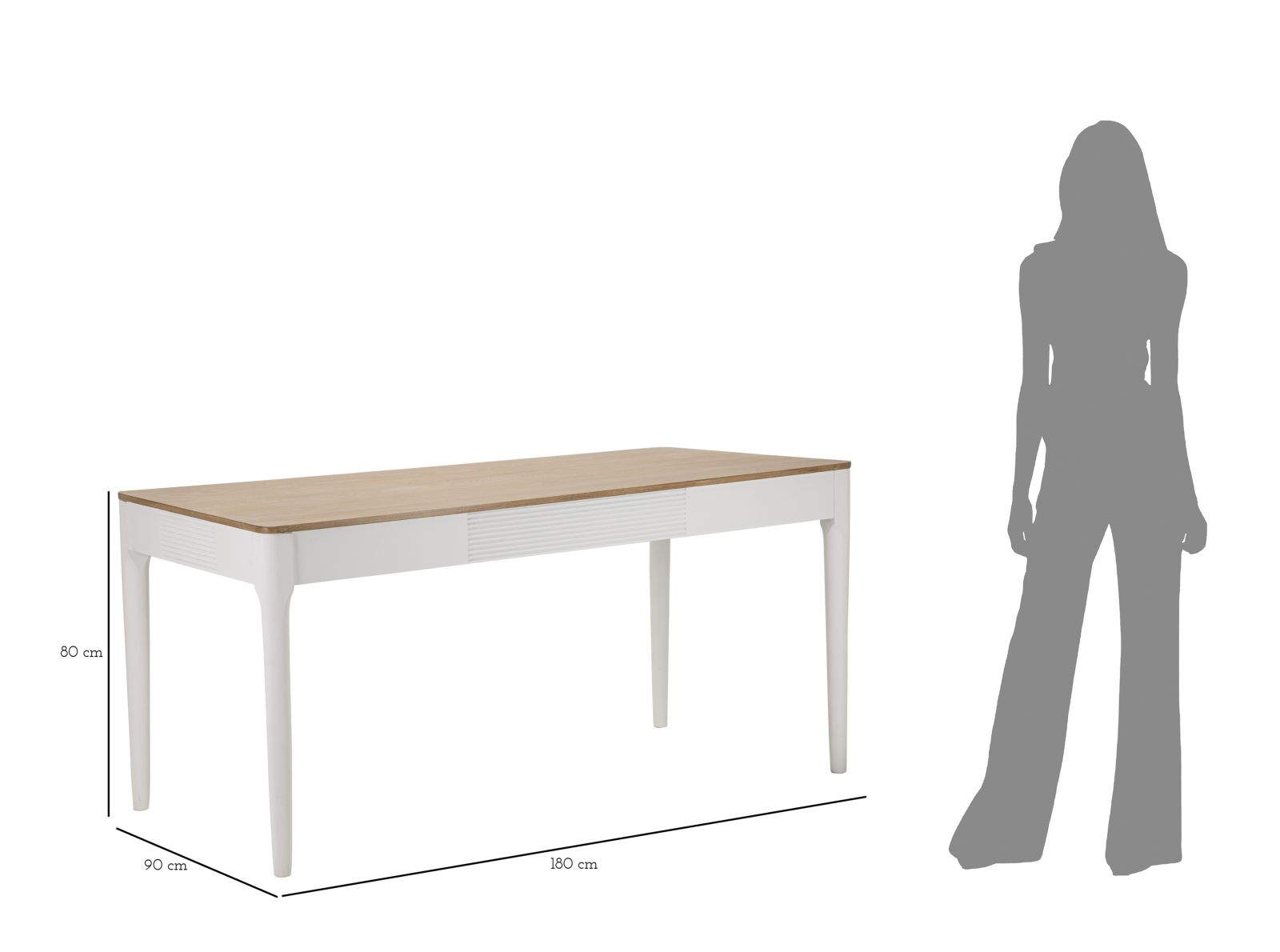 DINING TABLE MATERA CM 180X90X80 - slika 8