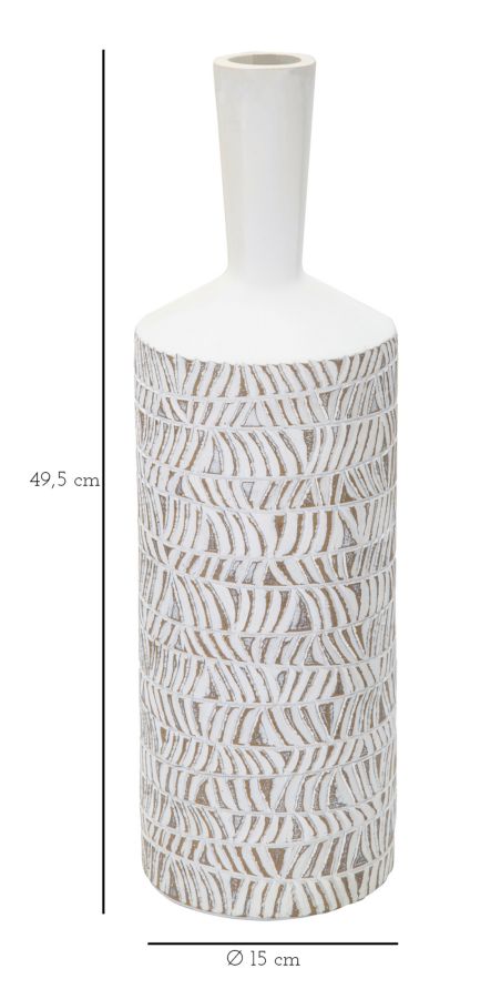 VASE POLYRESIN NAIROBI BOTTLE CM Ø 15X49,5 - slika 6