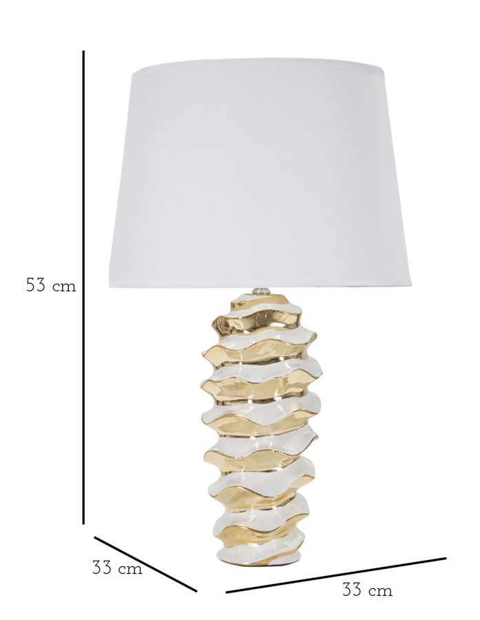 TABLE LAMP GLAM SPACE CM Ø 33X53 - slika 6