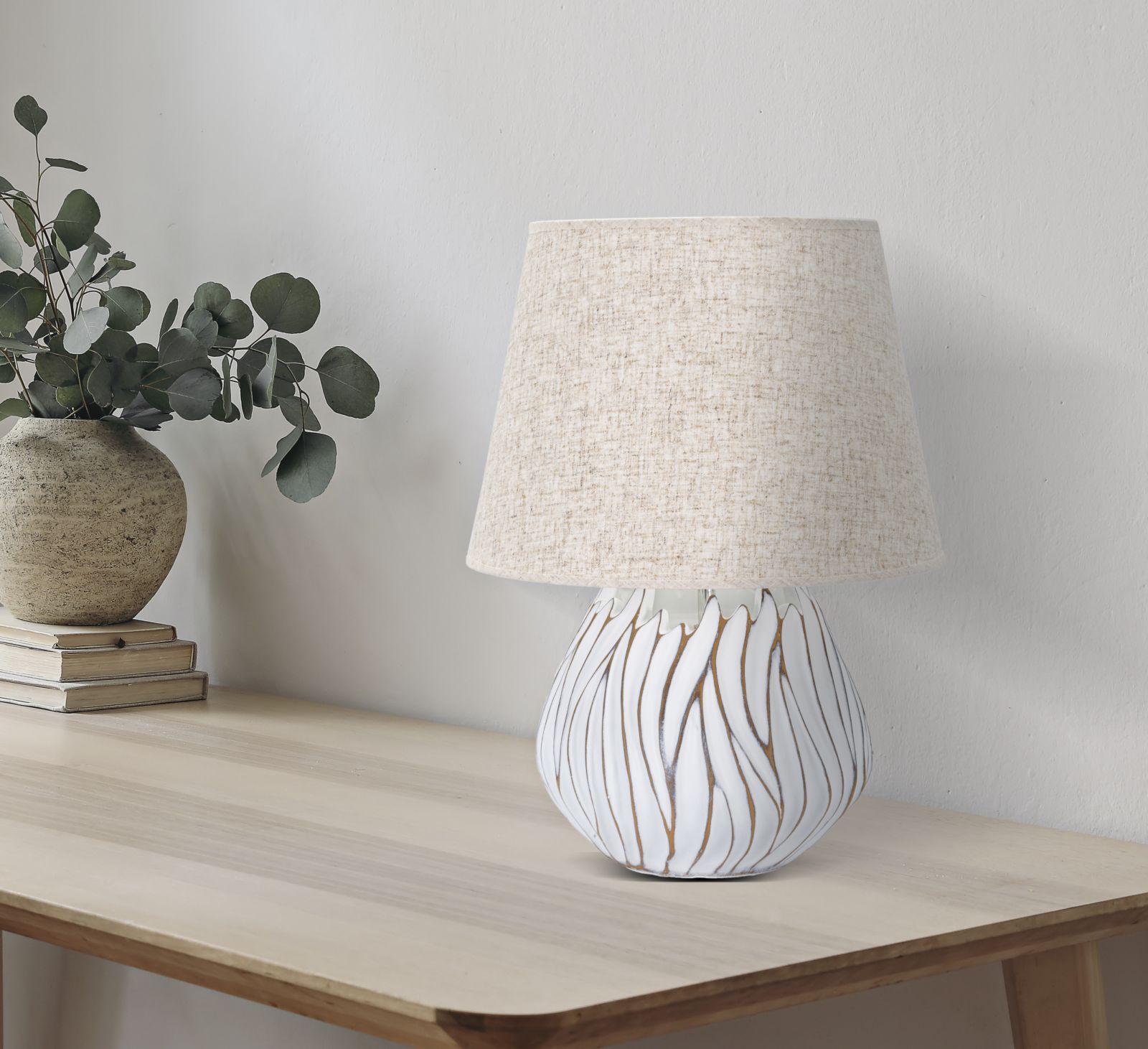TABLE LAMP POLYRESINHONDURAS CM Ø 35X48 - slika 5