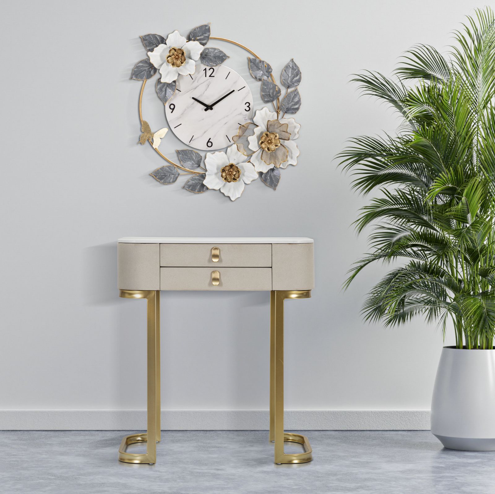 CONSOLE 2 DRAWERS BEAUTY CM 70X40X80 - slika 9