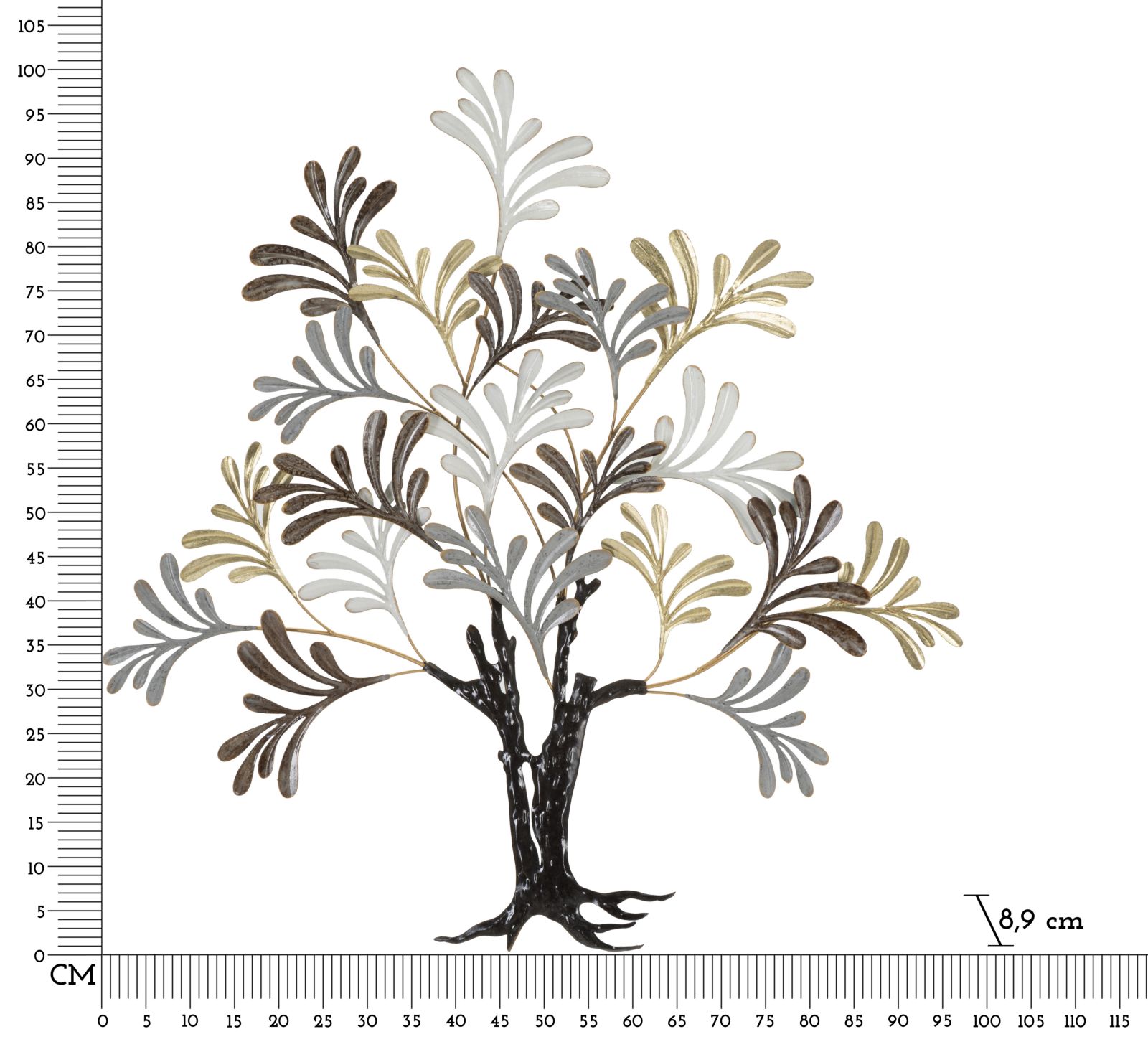 IRON WALL PANEL ALBERO LIXY CM 97,2X8,9X100,3 - slika 6