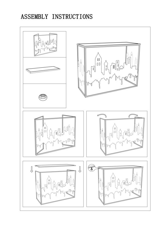 CONSOLE CITY CM 110X38,5X81 - slika 11