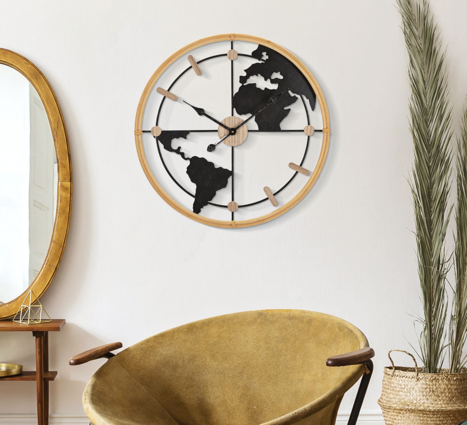 WALL CLOCK WORLD NEW CM Ø 60X5 - slika 5
