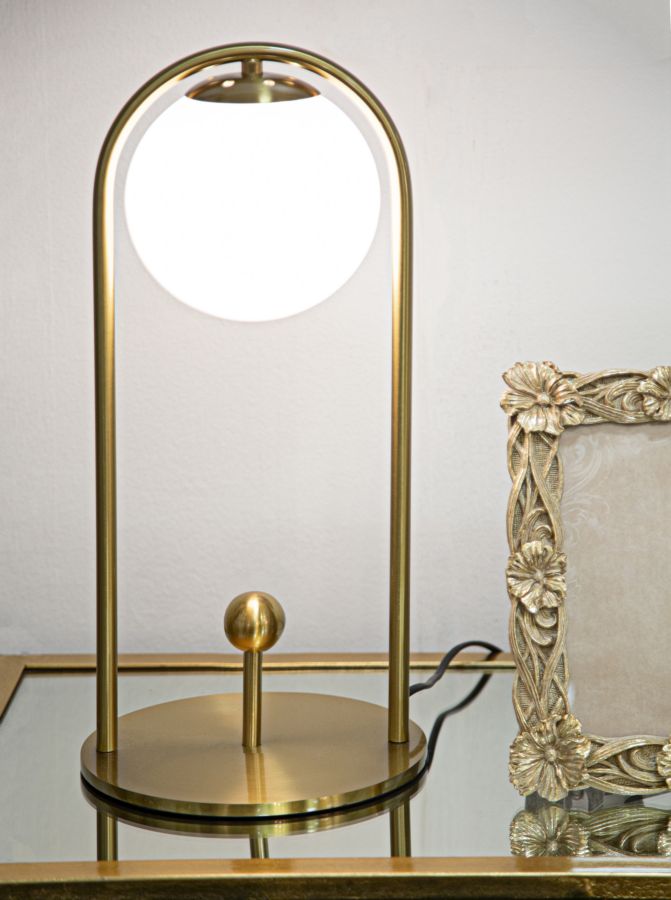 TABLE LAMP GLAMY ARC -A- CM Ø 21X47 - slika 5