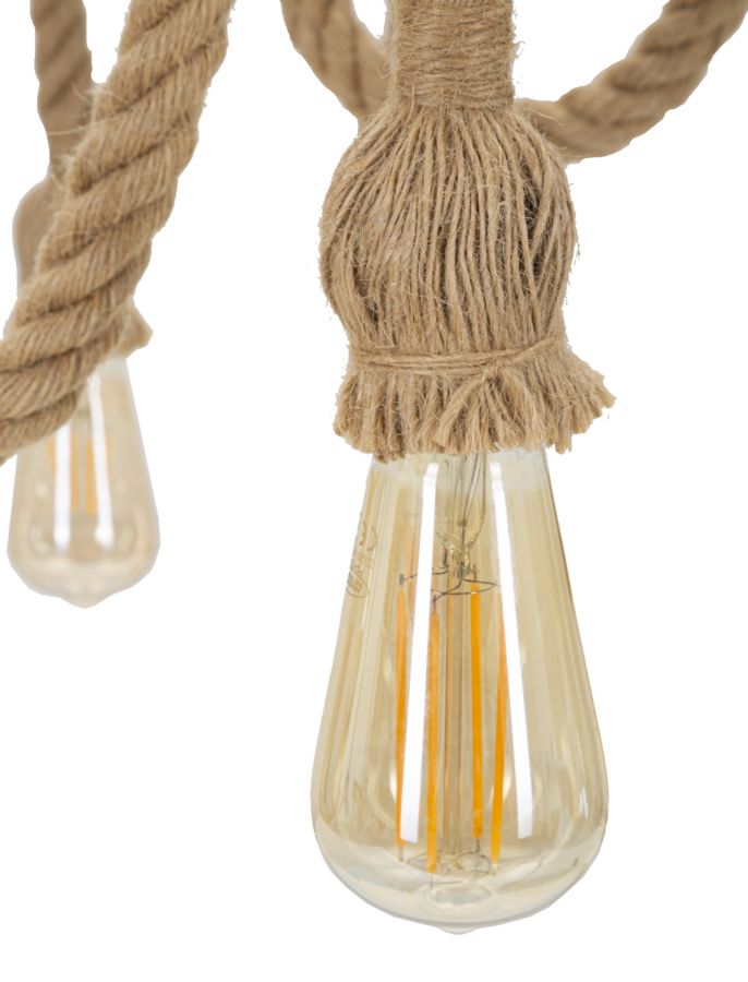 CEILING LAMP ROPE CIRCLE CM Ø 64x90 - slika 3