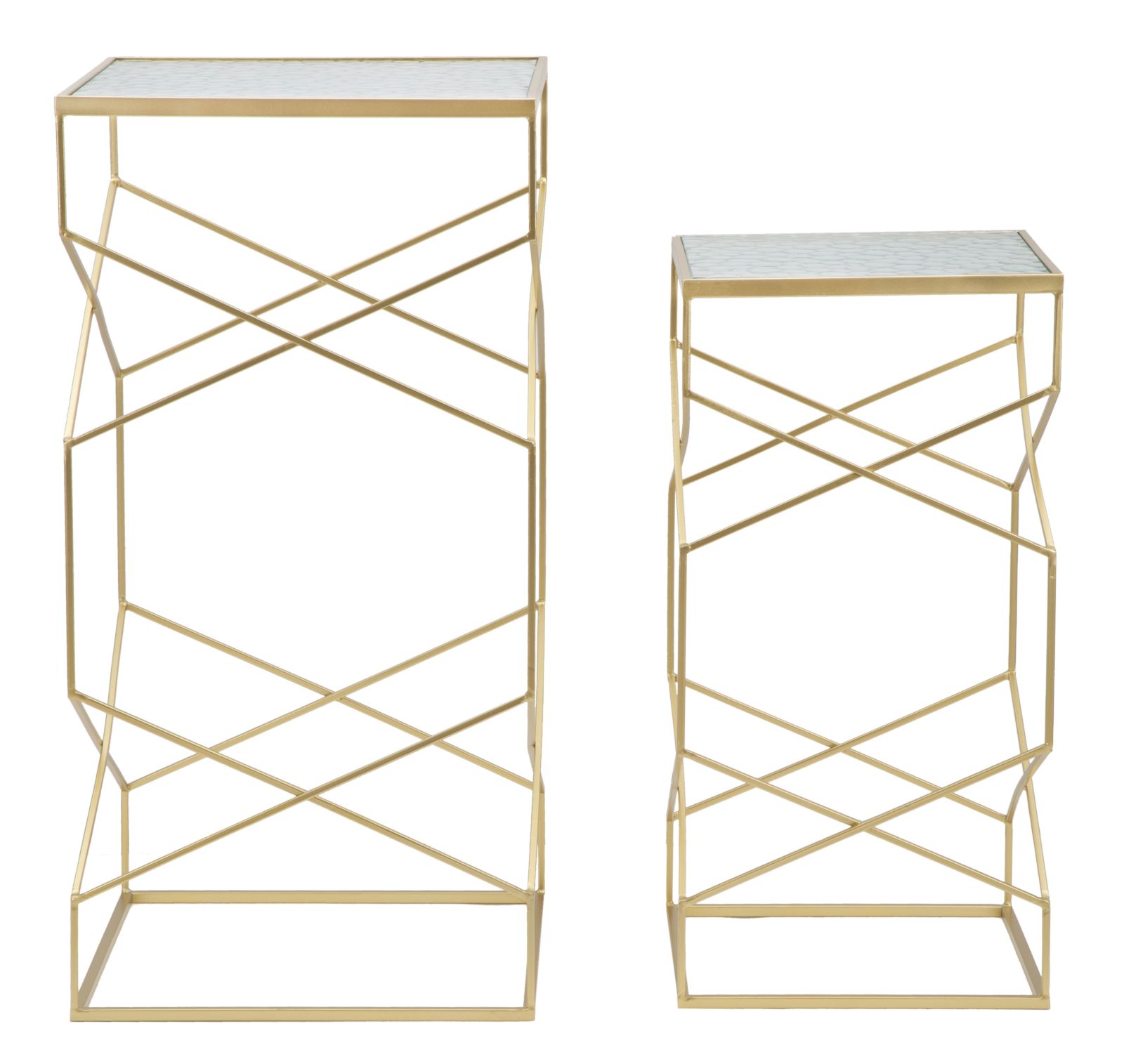 PHONE HOLDER GLASSY COPPIA CM 50X50X100-40X40X80 - slika 5