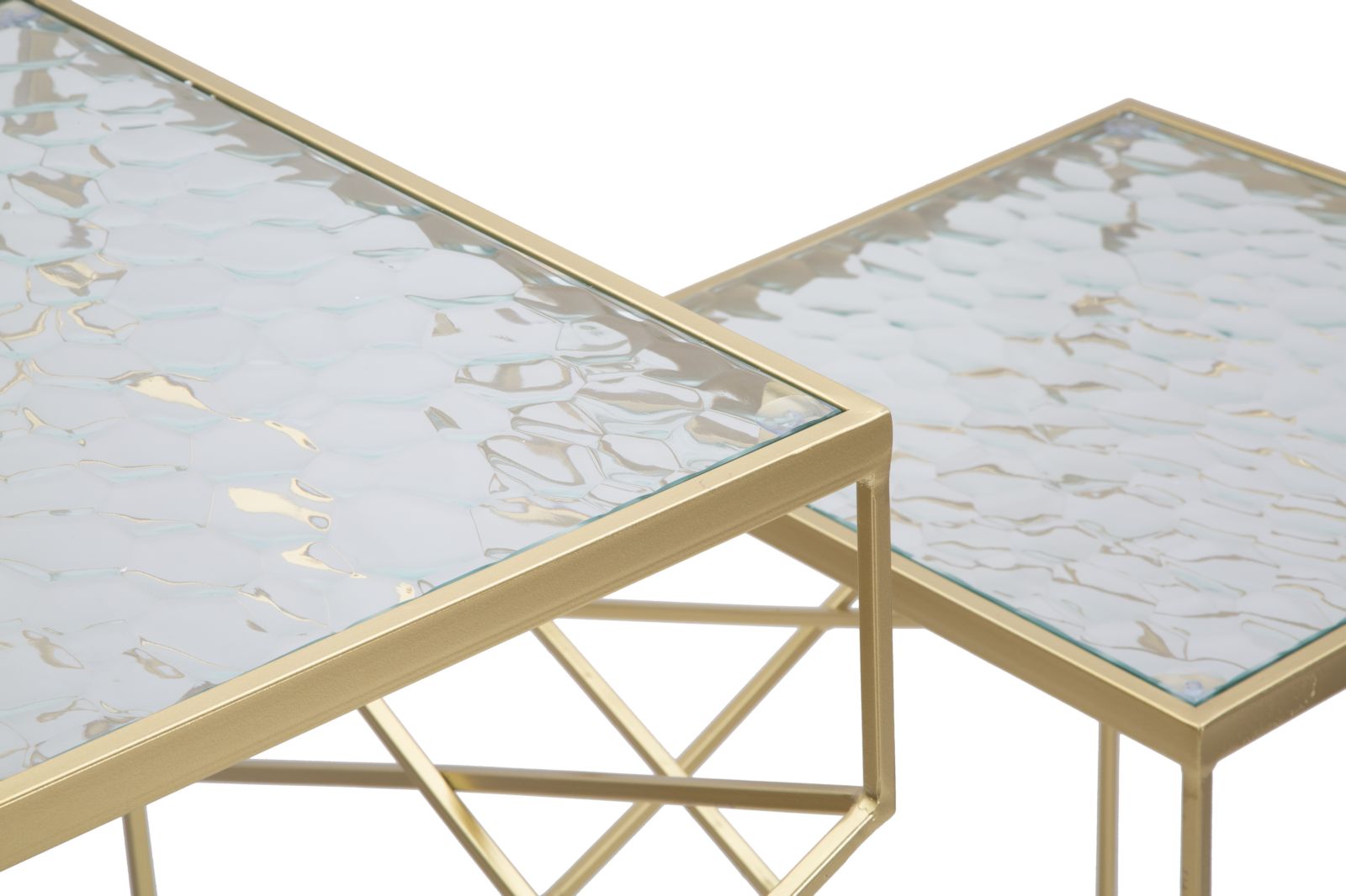 PHONE HOLDER GLASSY COPPIA CM 50X50X100-40X40X80 - slika 3