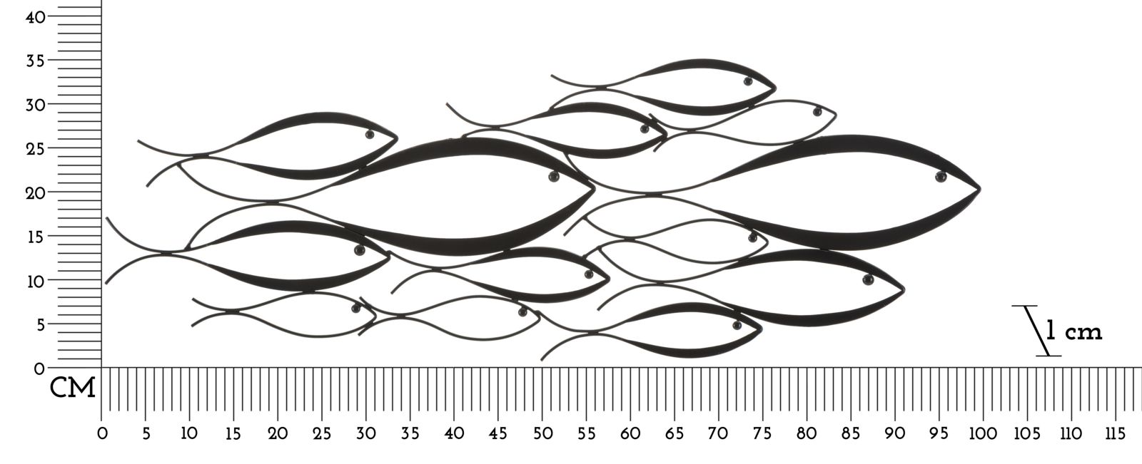 WALL PANEL FISHY CM 100X1X35 - slika 6