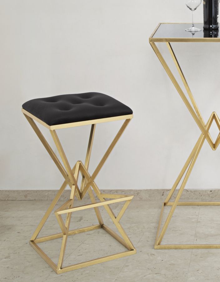 BAR STOOL HOLDER PIRAMID CM 40X40X75 - slika 9
