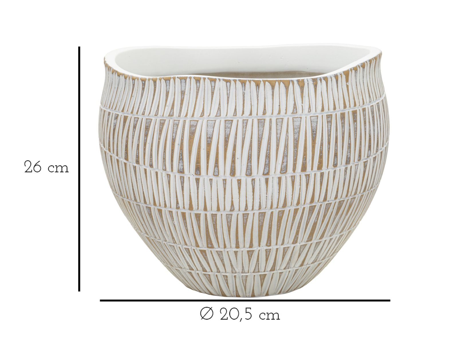 CACHEPOT STIKY CM Ø 26X20,5 - slika 6
