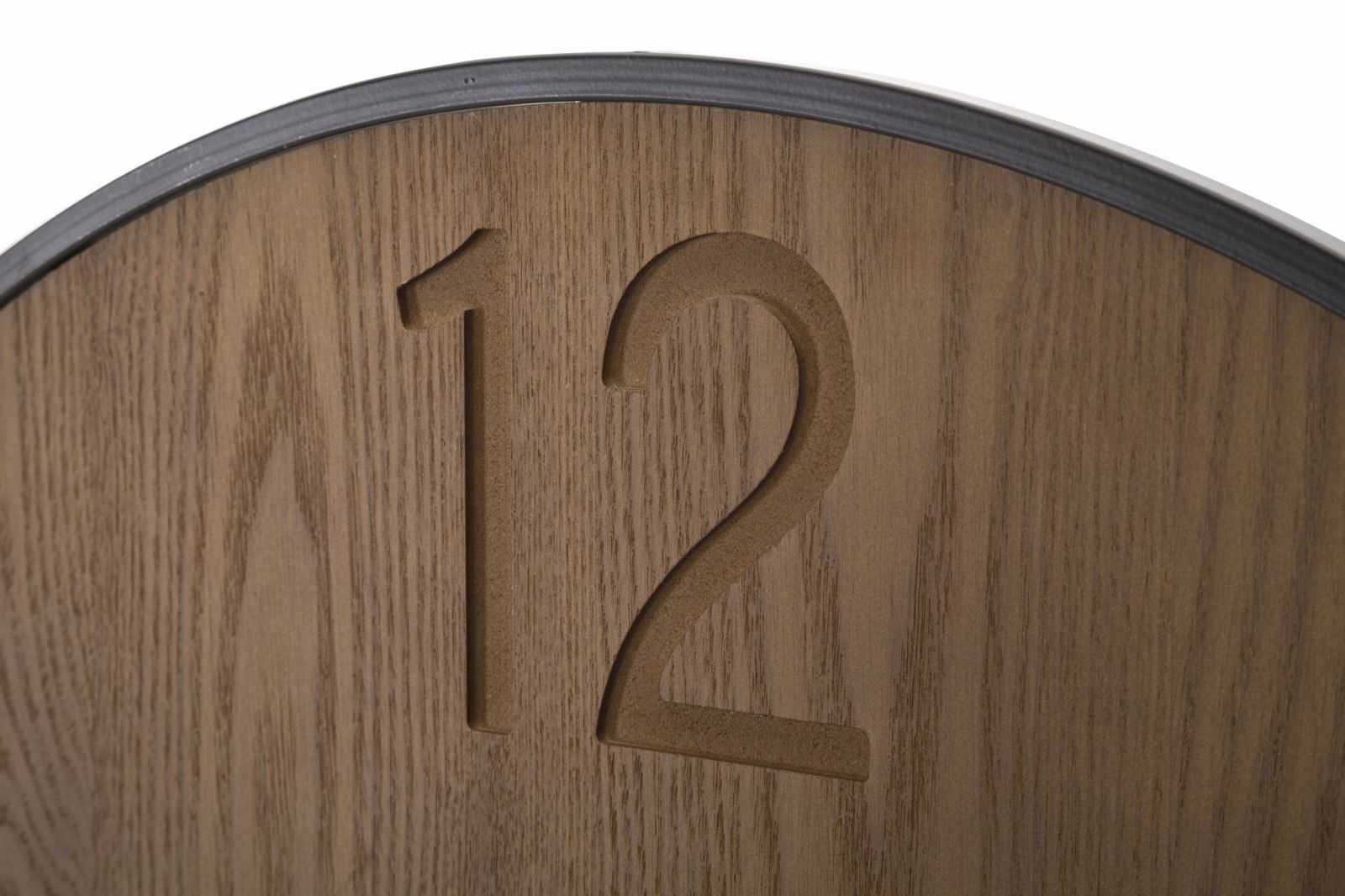 WALL CLOCK SUPER WOOD/LEAF CM Ø 60X2 - slika 4