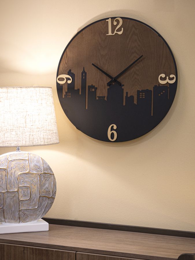 WALL CLOCK CITY CM Ø 60X2 - slika 5
