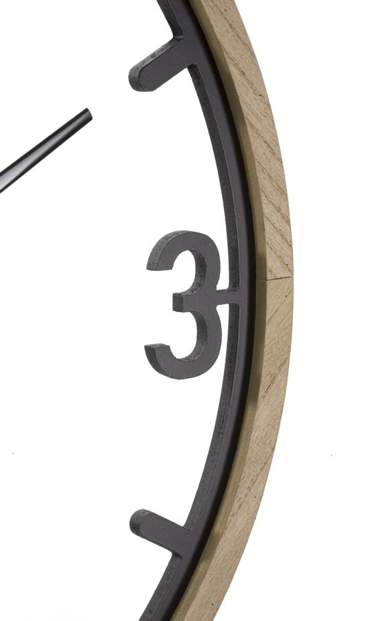 WALL CLOCK CLIPS CM Ø 60X2,5 - slika 4