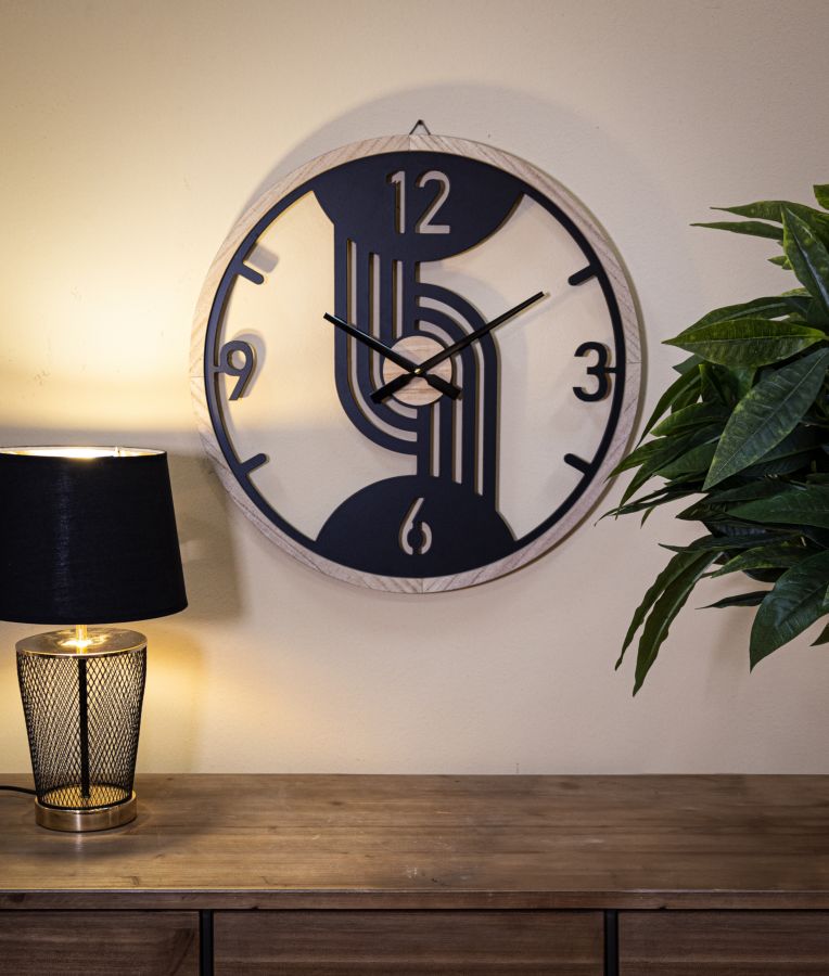 WALL CLOCK CLIPS CM Ø 60X2,5 - slika 5