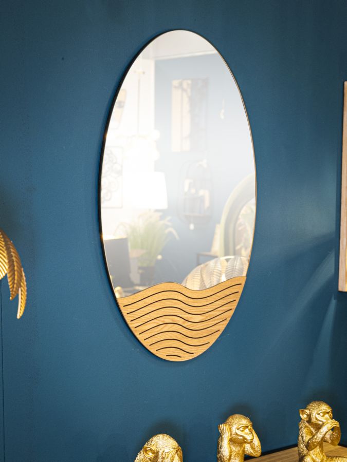 WALL MIRROR LINES CM 50X1,5X80 - slika 5