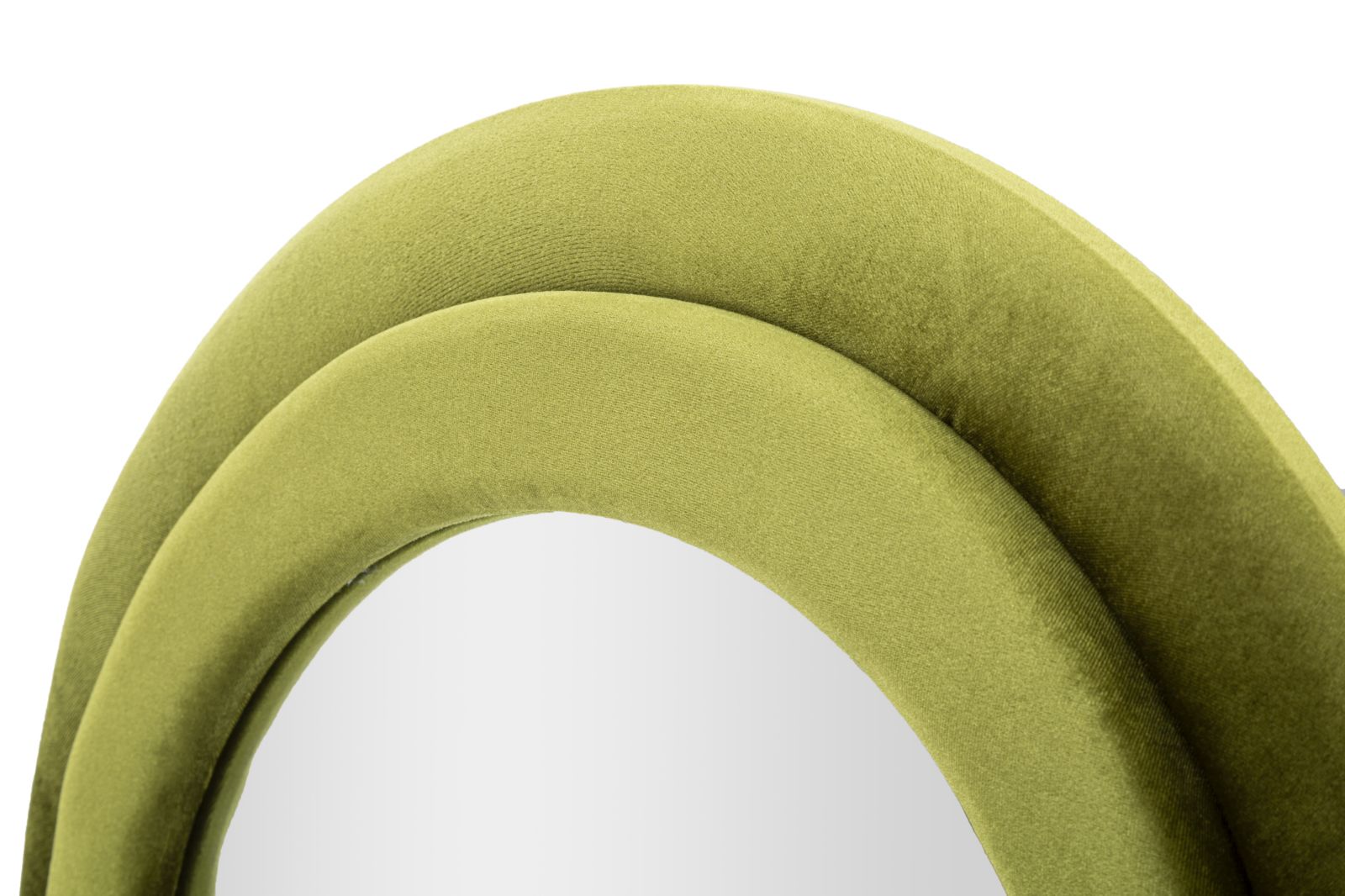 WALL MIRROR MIKI GREEN VELVET CM 60X4X160 - slika 2