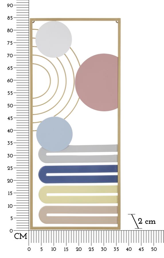WALL PANELCOLORFUL -B- CM 37,5X2X84 - slika 6