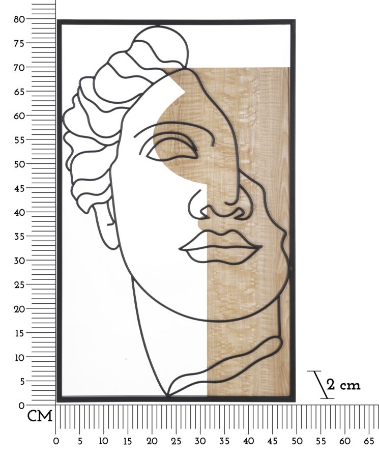 WALL PANEL DAVID -A- CM 50X2X80 - slika 6