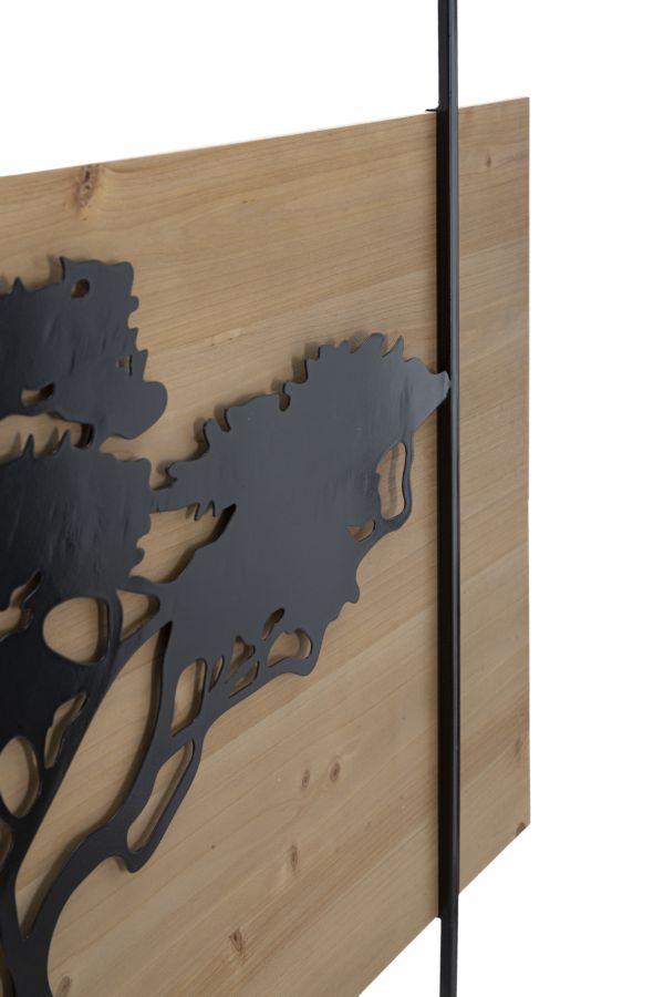 WALL PANEL LAGOS IRON AND WOOD SET 3 PCS CM 204X2X80 (72X2X80-60X2X80) - slika 4