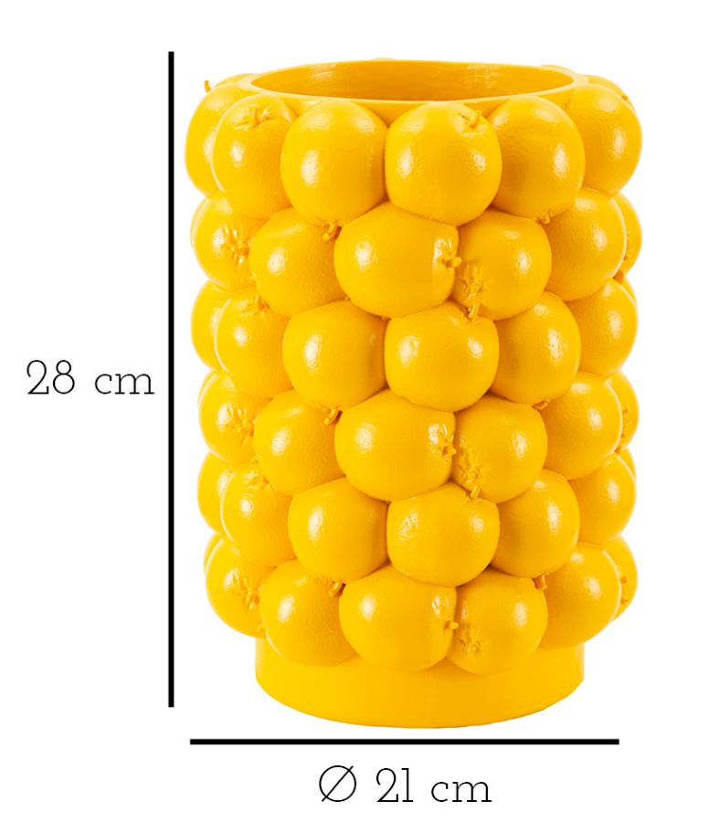 VASE LEMONS CM Ø 21X28 - slika 7