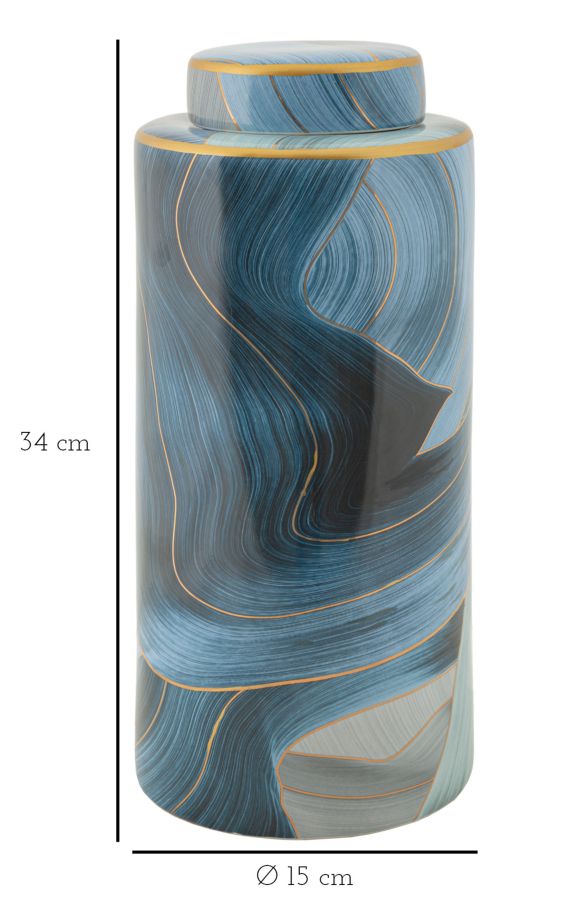 VASE ELEGANT CM Ø 15X34 - slika 7