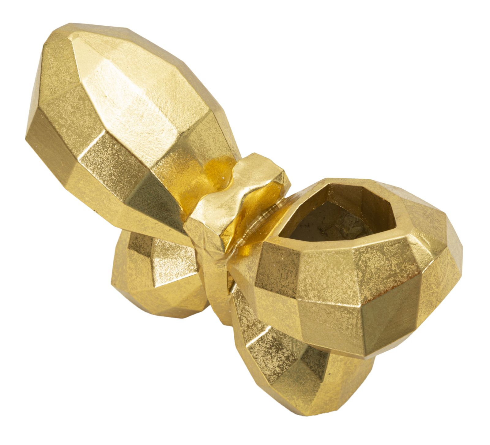 VASE BUTTERFLY GOLD CM 22,5X8X15 - slika 3