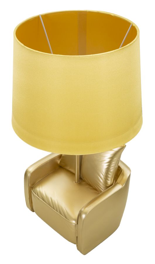 TABLE LAMP MIDCENTURY YELLOW CM Ø 26X46 - slika 3