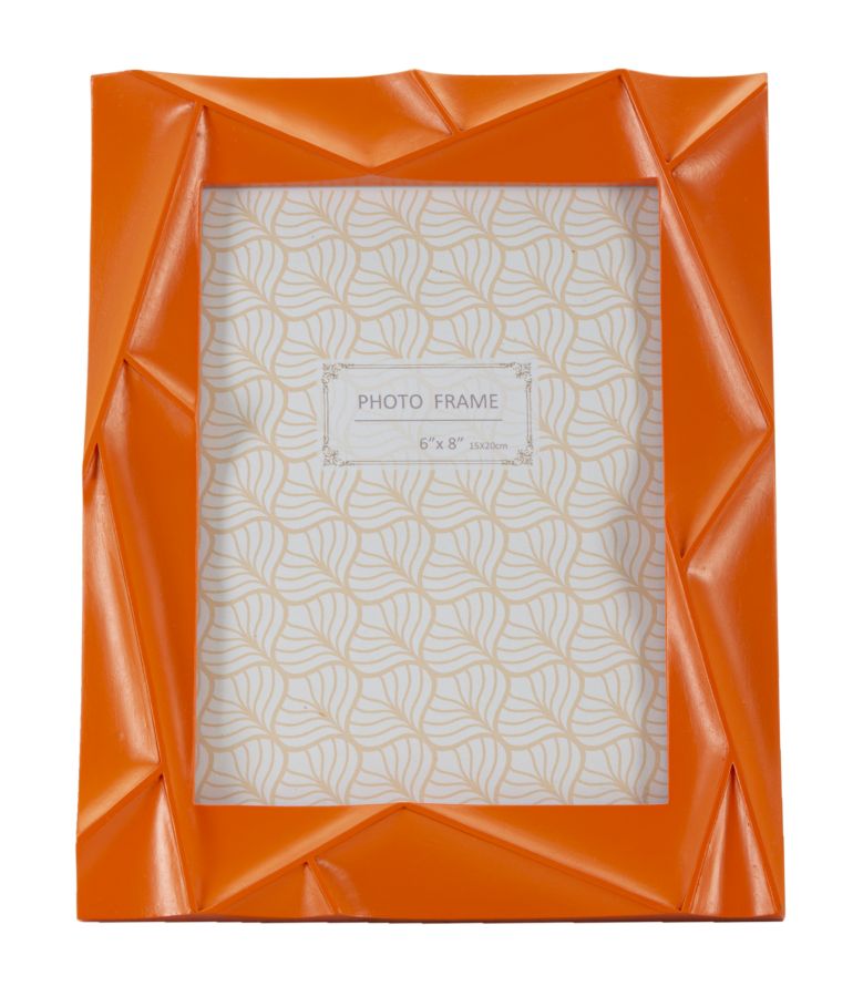 PHOTOFRAME ORANGY CM 20,8X2X26 (INSIDE PHOTO SIZE CM 15X20) - slika 2