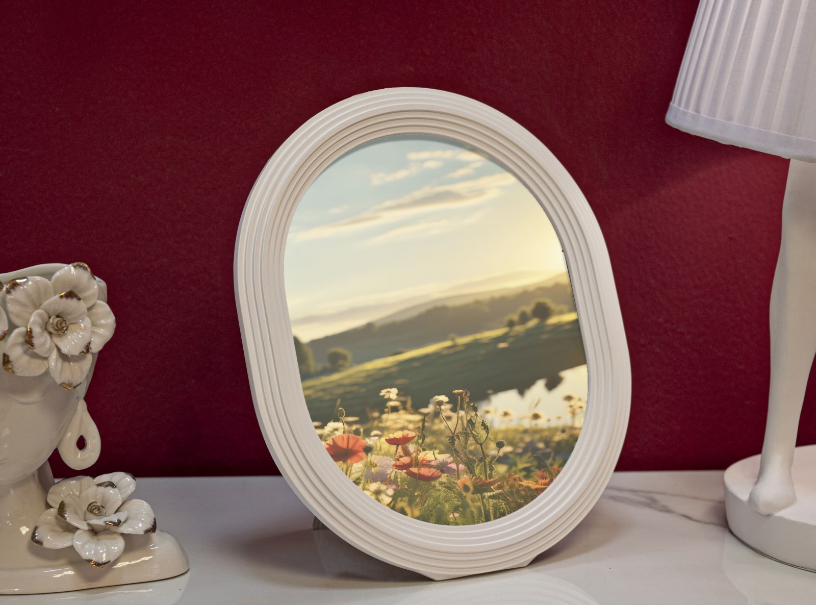 PHOTOFRAME OVALLY CM 25X2X30 (INSIDE PHOTO SIZE CM 20X25) - slika 5