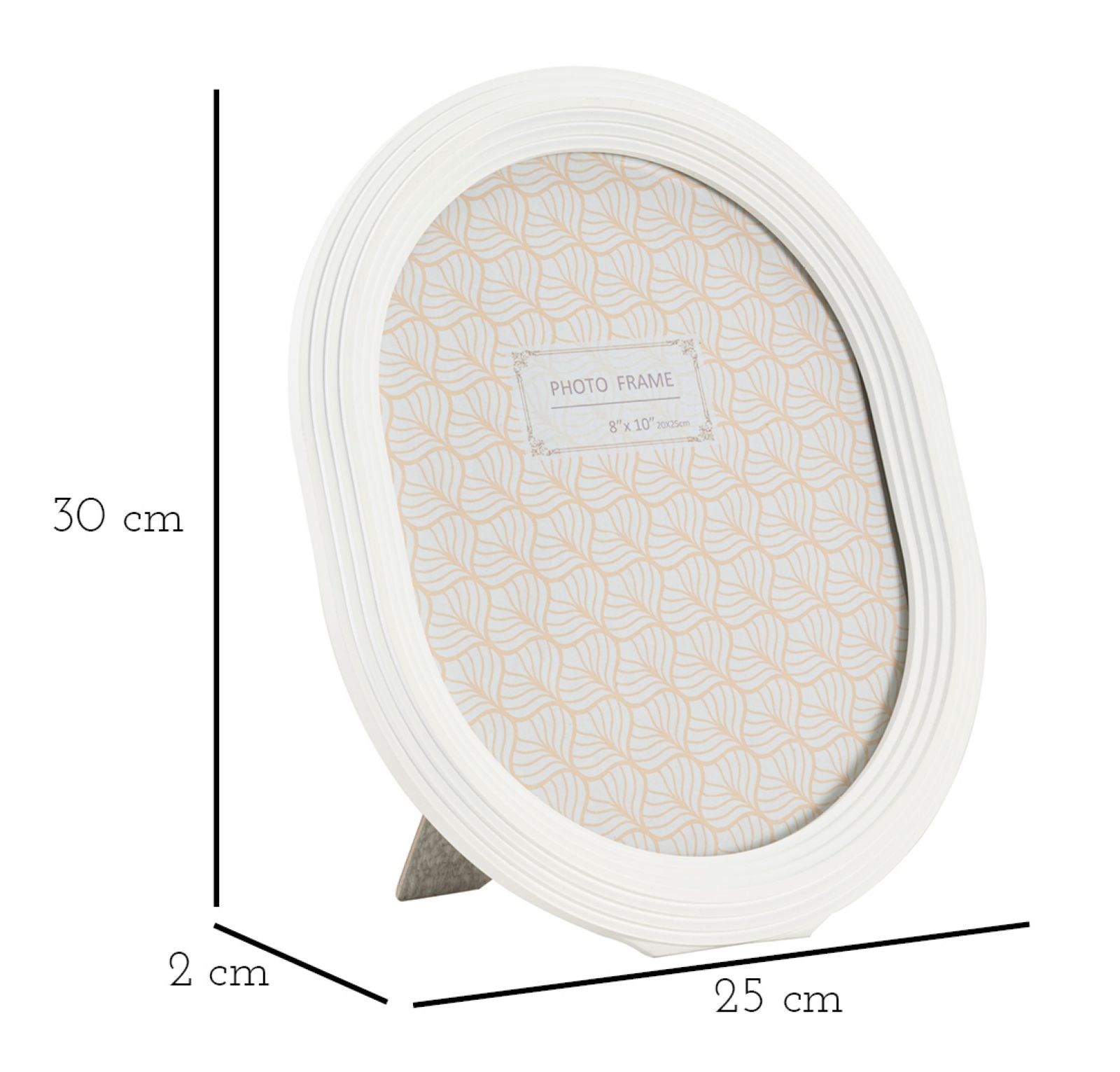 PHOTOFRAME OVALLY CM 25X2X30 (INSIDE PHOTO SIZE CM 20X25) - slika 6