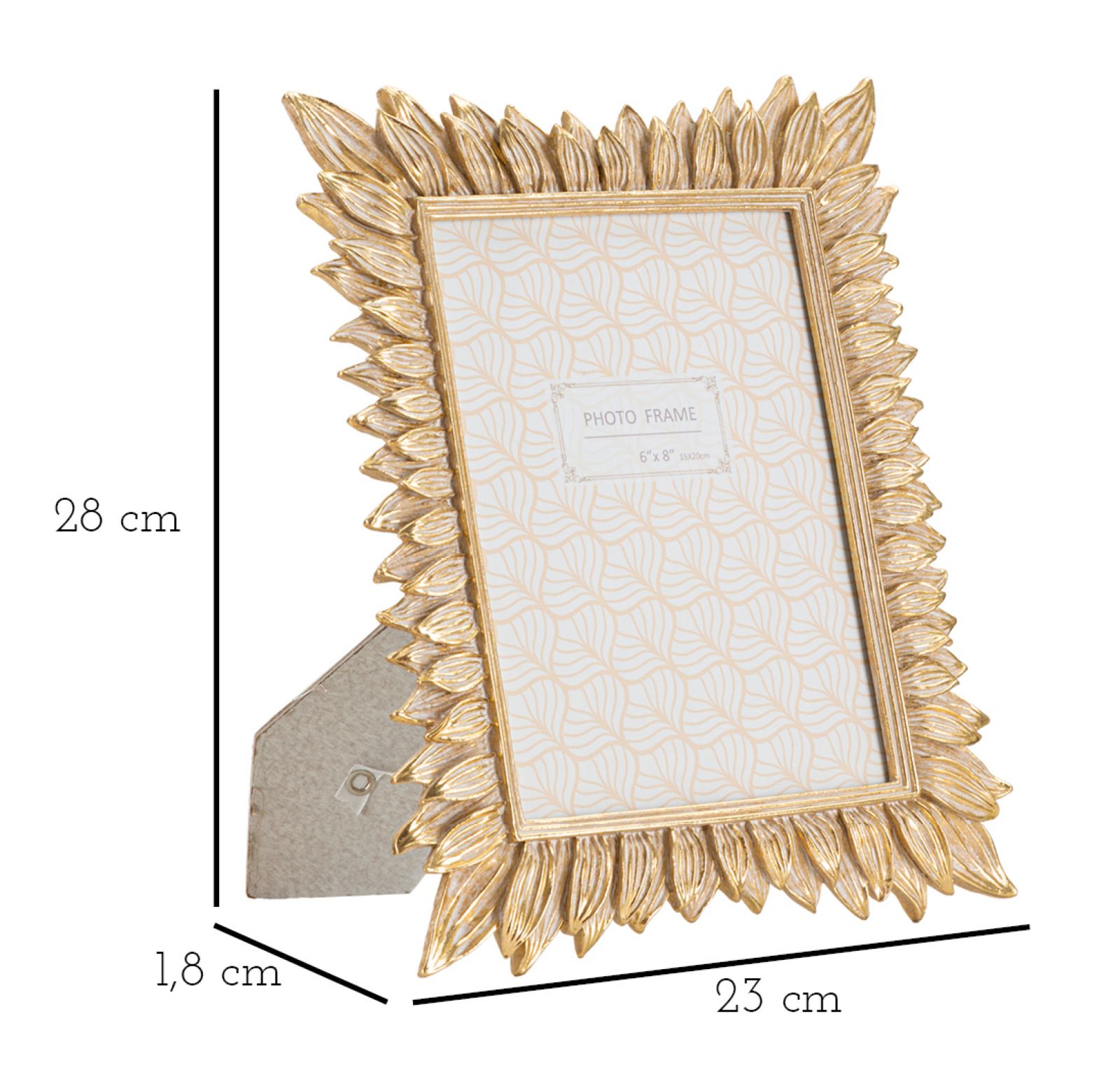 PHOTOFRAME MOLAS CM 23X1,8X28 (INSIDE PHOTO SIZE CM 15X20) - slika 6