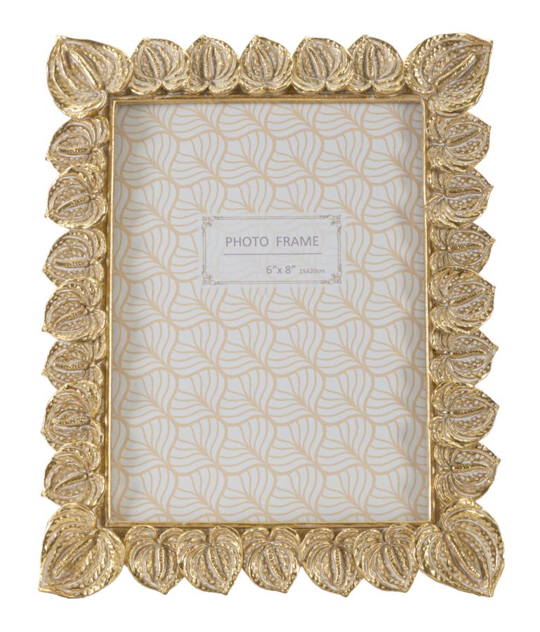 PHOTOFRAME ANTHURIUM CM 20,5X2X26 (INSIDE PHOTO SIZE CM 15X20) - slika 2