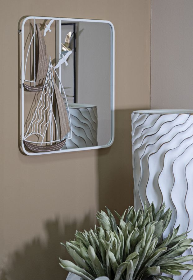 WALL MIRROR ADRIATIC CM 60X4,4X60 - slika 5