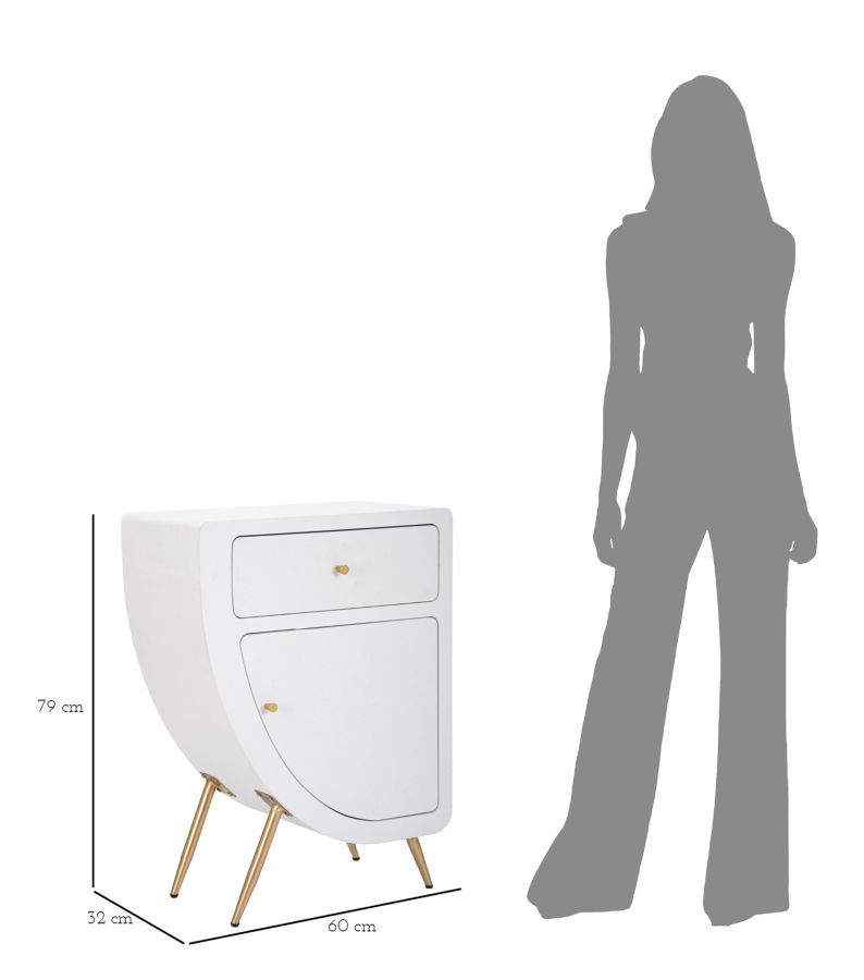 TALL BEDSIDE VENUS CM 60X32X79 - slika 10