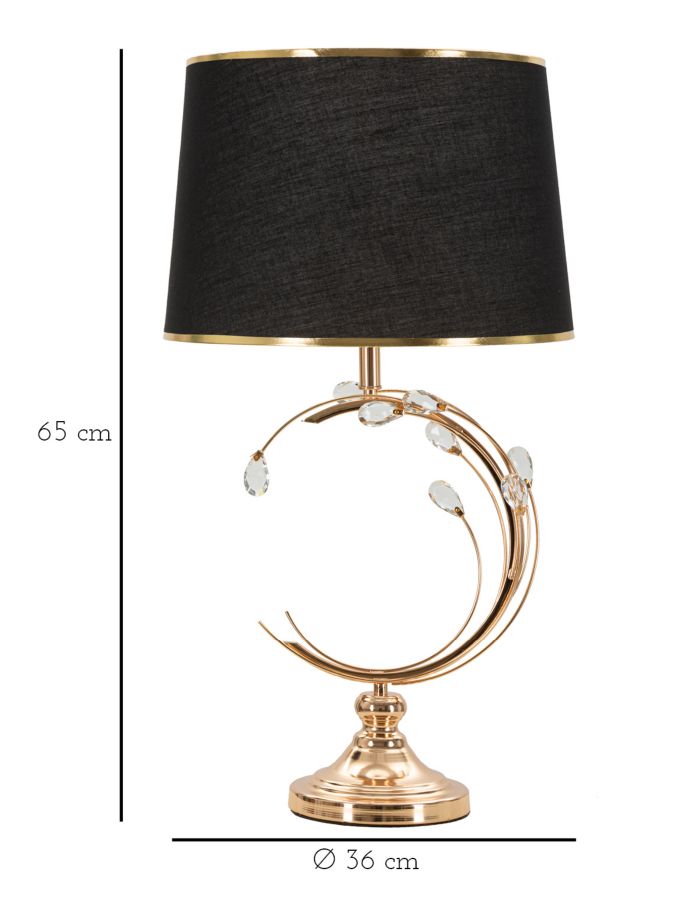 TABLE LAMP BRUXELLES CM Ø 36X65 - slika 6