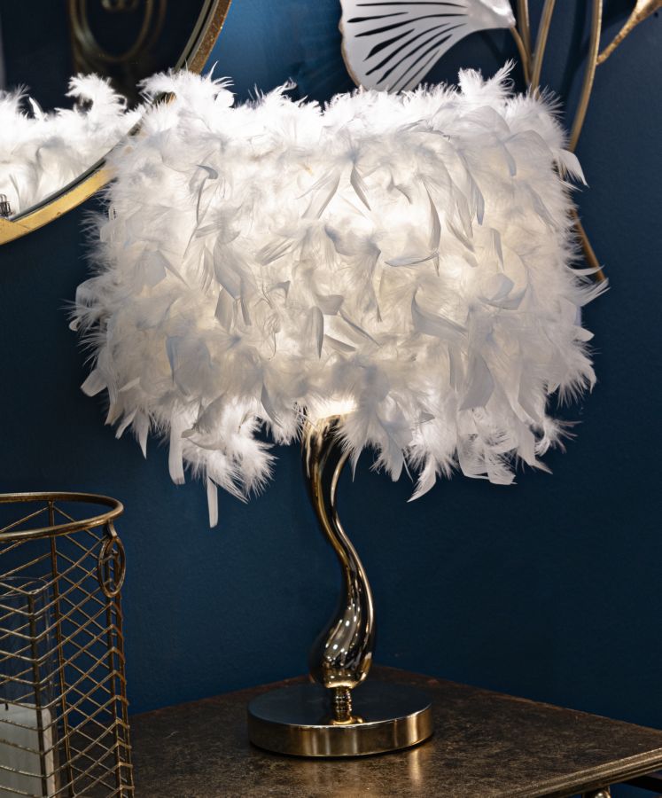 TABLE LAMP CART WHITE CM Ø 25X47 - slika 5